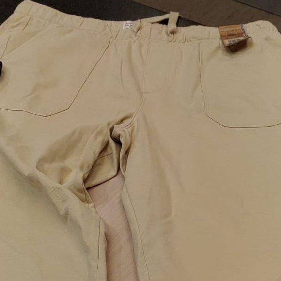 WEATHERPROOF Women Vintage  Slim Fit Jogger Pants--Khaki - Picture 6 of 8